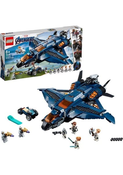 LEGO ® Super Heroes 76126 Avengers Muhteşem Quinjet 838 Parça Hediyelik Tipi Eğlenceli Oyun Seti