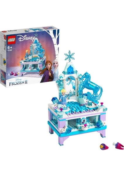 LEGO LEGO l Disney Karlar Ülkesi 2 Elsa#nın Mücevher Kutusu 41168- 6 Yaş ve Üzeri İçin Yaratıcı Oyuncak Yapım Seti (300 Parça)