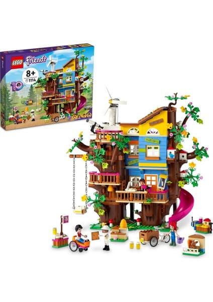 LEGO Friends Arkadaşlık Ağaç Evi 41703 - 1114 Parça Yaratıcı Doğa Temalı Hediyelik Set