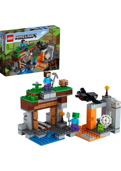 LEGO ® Minecraft™ Terk Edilmiş Maden 21166 - 7 Yaş ve Üzeri 248 Parça Macera Oyunu İçin Hediyelik Yaratıcı Set