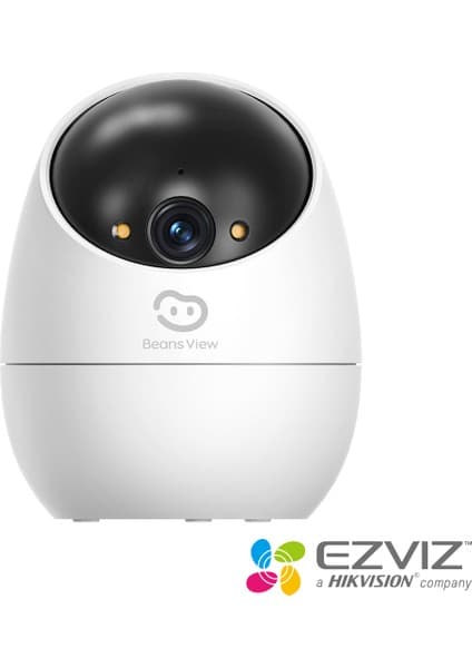 Beans View D210 2MP 1080P İç Mekan Wi-Fi Güvenlik Kamerası, Akıllı Hareket Algılama, Gece Görüşü, Çift Yönlü Ses (Ezviz Türkiye Garantili)
