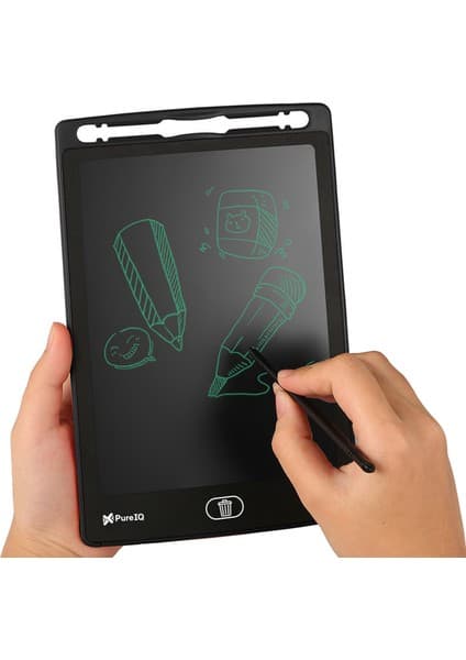 Pure IQ JB Grafik Digital Çocuk Yazı Çizim Tableti LCD 8.5 Inc Ekranlı + Bilgisayar Kalemli