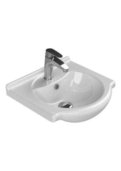 Turkuaz Seramik Cerastyle Nil 55 Cm Etajerli Lavabo