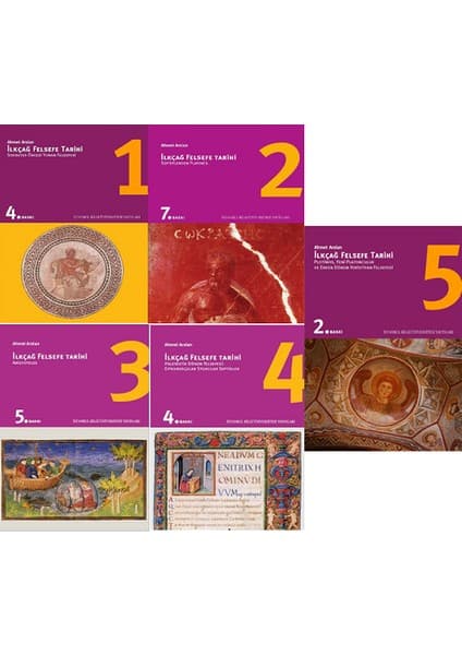 İstanbul Bilgi Üniversitesi Yayınları Ilkçağ Felsefe Tarihi (5 Kitap Set) - Ahmet Arslan