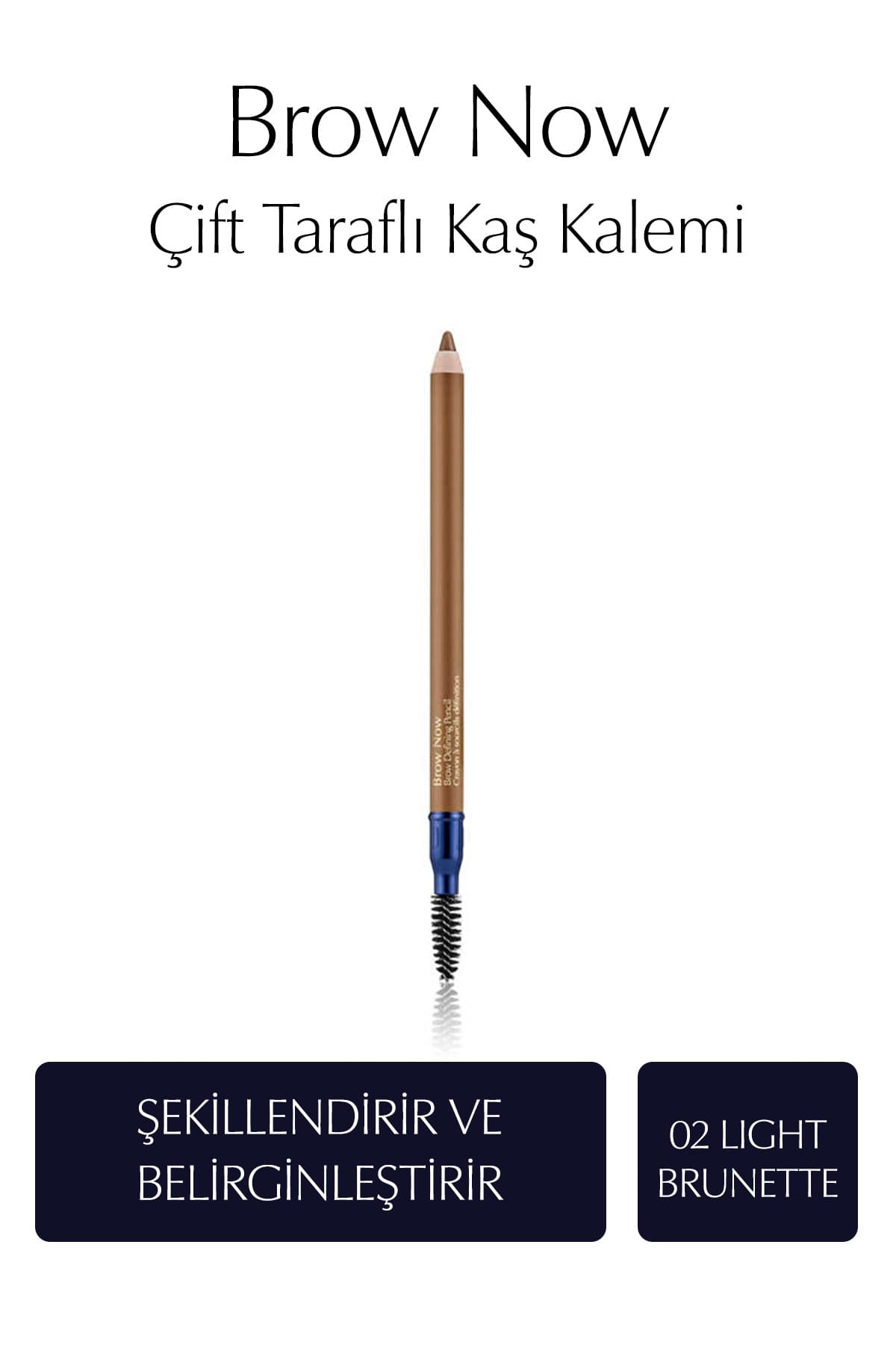 Estee Lauder Brow Now Pencil Kaş Kalemi 02 Light Brunette