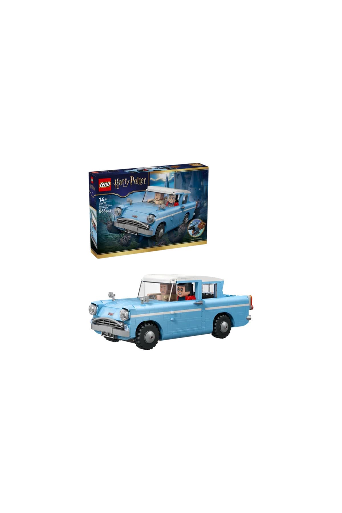 LEGO ® Harry Potter™ Sihirli Uçan Ford Anglia™ 76470 - 14+ Yaratıcı Oyuncak Yapım Seti (868 Parça)