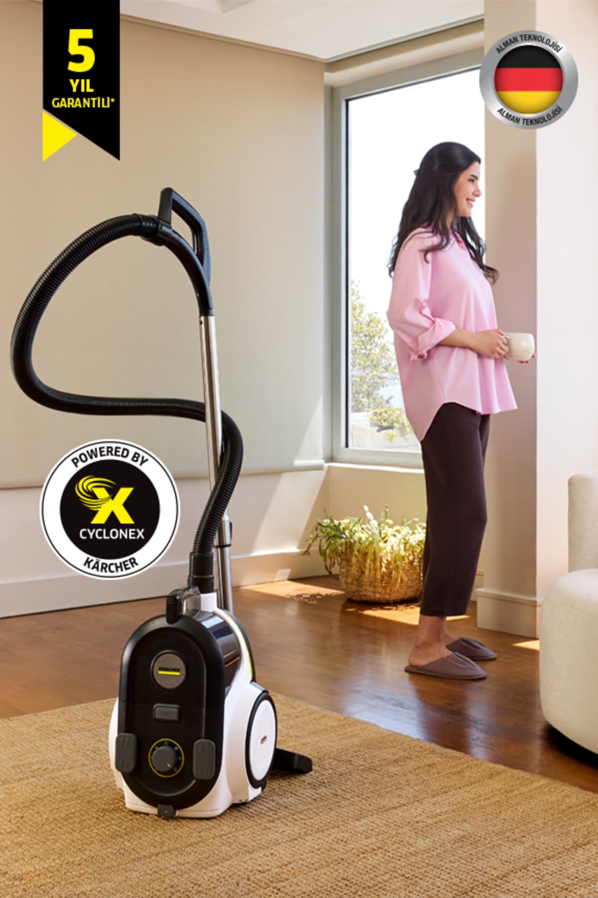 Karcher VCC 4 CycloneX Toz torbasız Süpürge