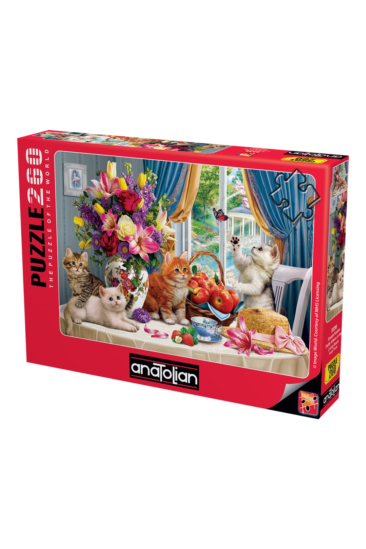 Anatolian Puzzle 260 XL Parça Yapboz Puzzle - Enerjik Kediler 3336