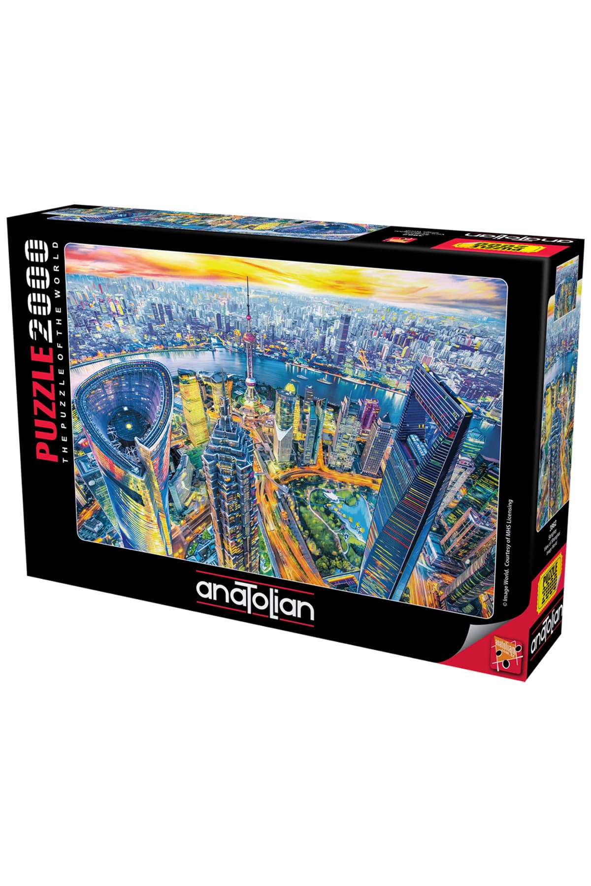 Anatolian Puzzle 2000 Parça Yapboz Puzzle - Şanghay 3962