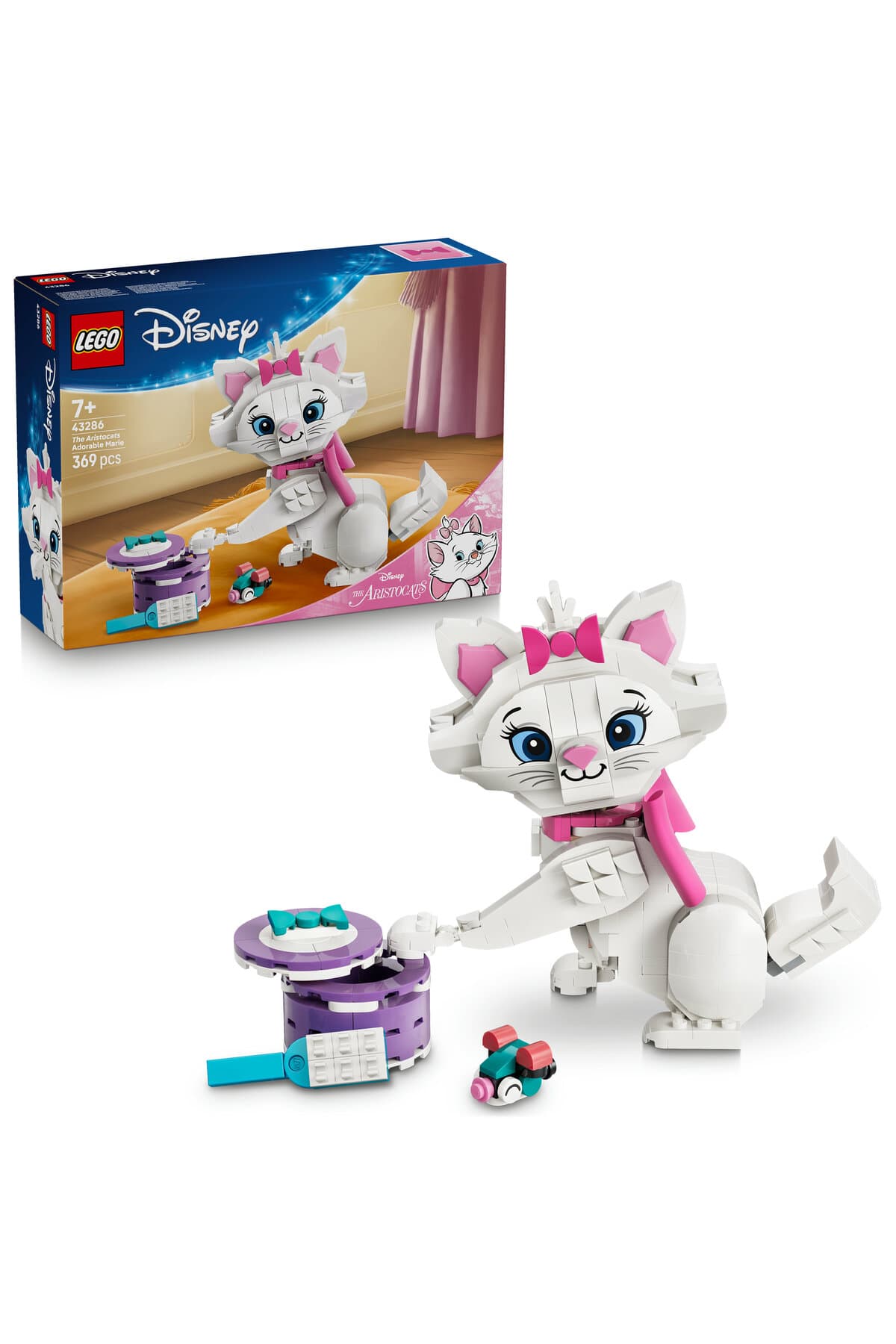 LEGO ® ǀ Disney Aristokediler Sevimli Marie 43286 – 7 Yaş Üzeri için Oyuncak Yapım Seti (369 Parça)