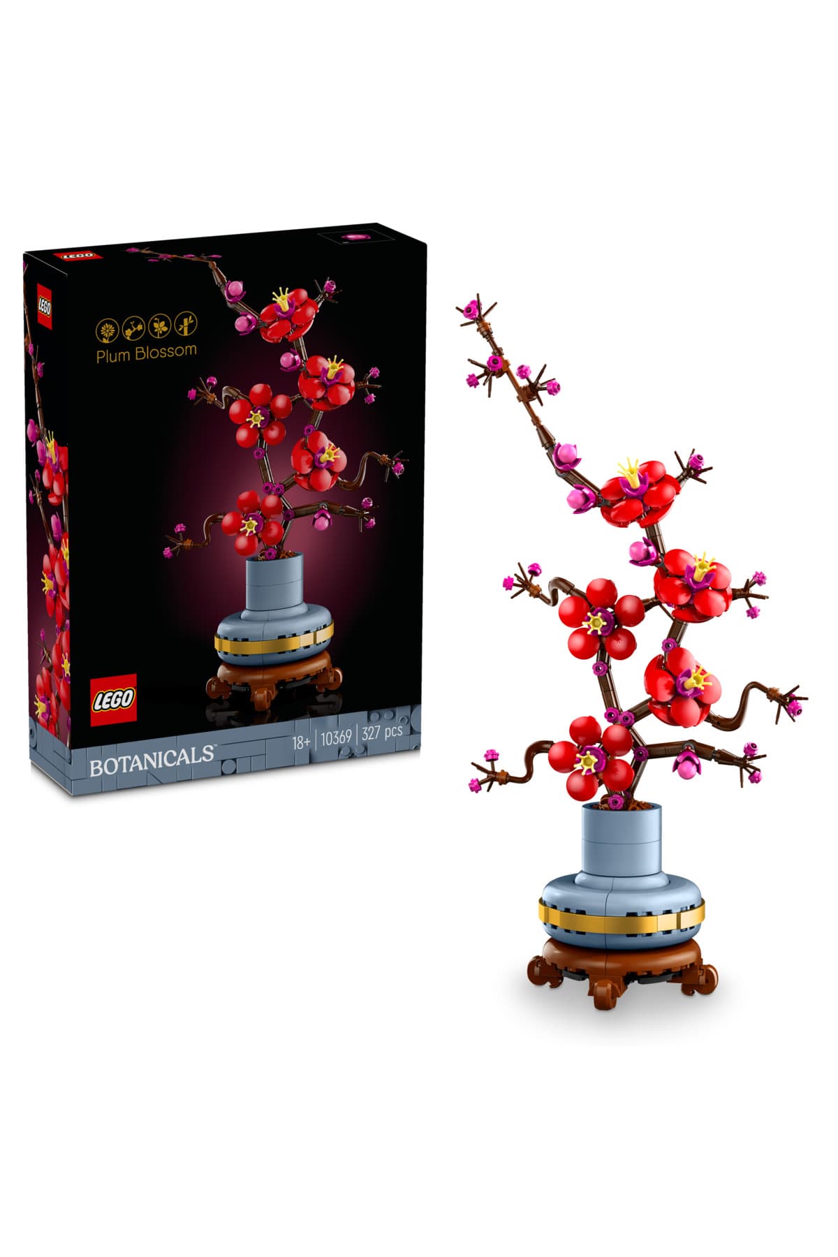 LEGO ® Icons Erik Çiçeği 10369 - 18+ Yapım Seti (327 Parça)
