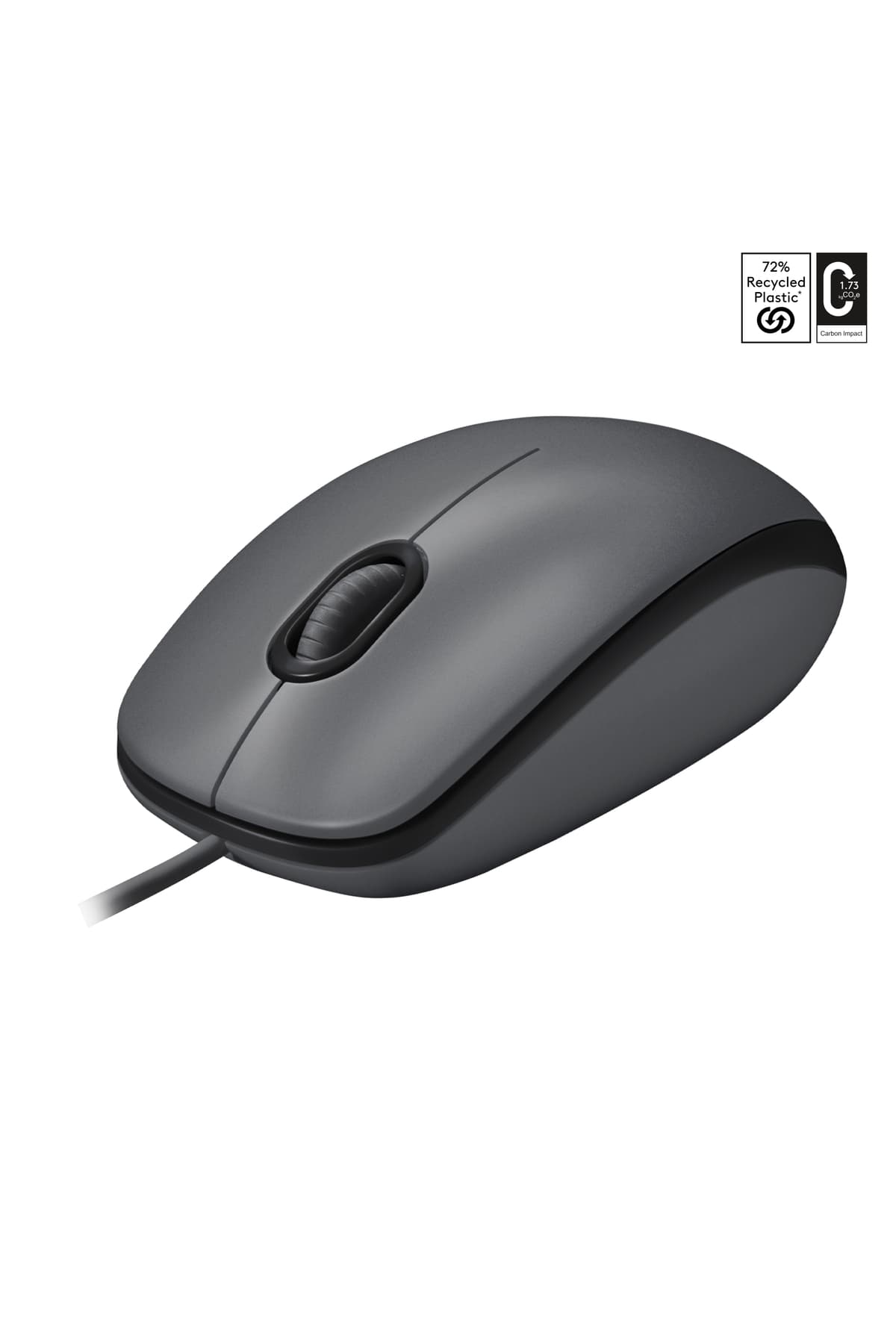 logitech M100 USB Kablolu 1000 DPI Mouse, Siyah 910-006652