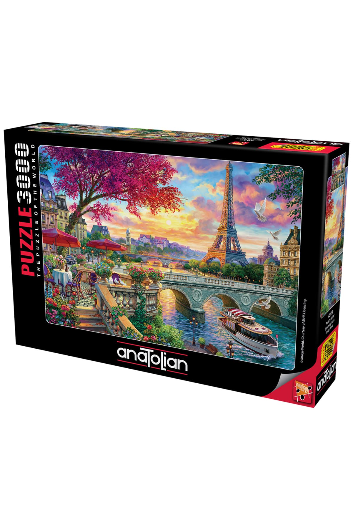 Anatolian Puzzle 3000 Parça Yapboz Puzzle - Pariste Bahar 4919