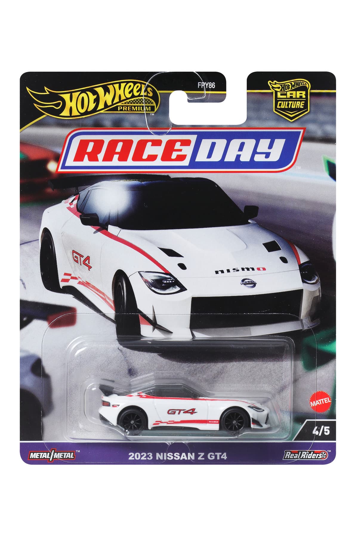 HOT WHEELS Premium Car Culture 2023 NISSAN Z GT4 HRV73