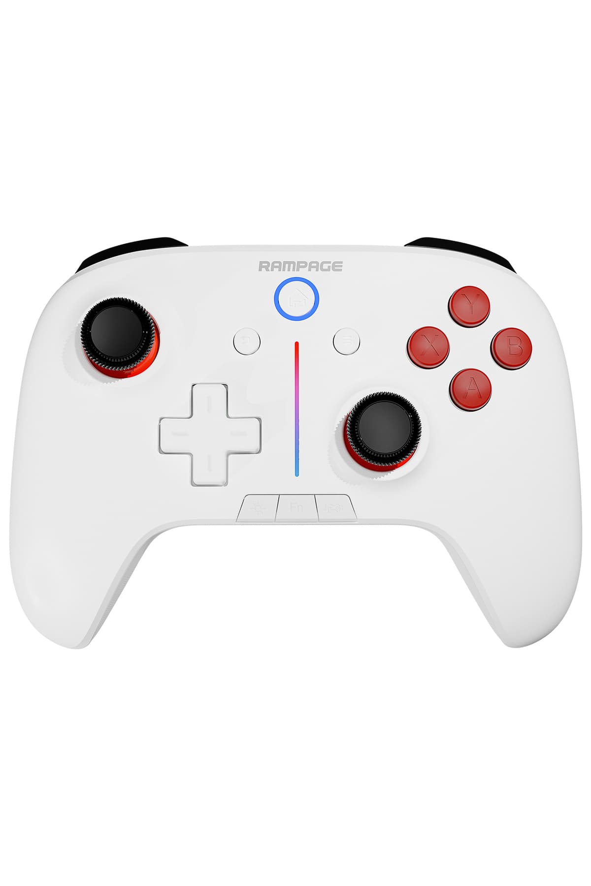 Rampage Hydra Android/pc Uyumlu Kablosuz(BLUETOOTH & 2.4 GHZ) Oyun Kolu gamepad - beyaz