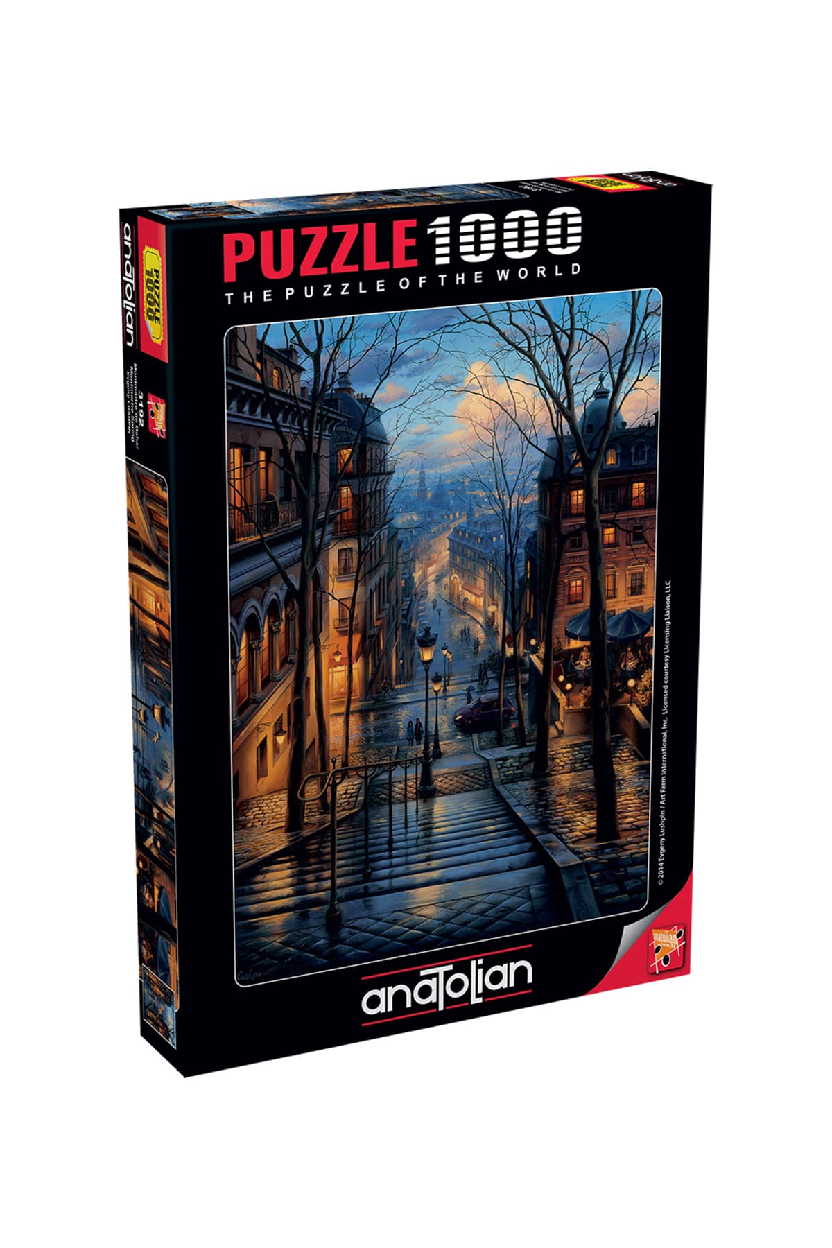 Anatolian Puzzle 1000 Parça Yapboz Puzzle - Montmartre'de Bahar 3192