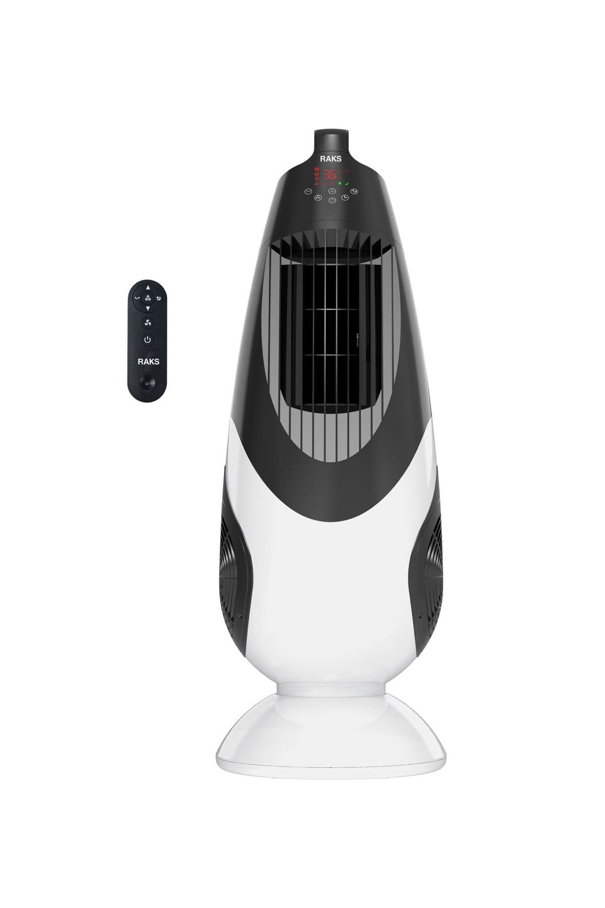 Raks Teos Plus Kule Tipi Uzaktan Kumandalı Dokunmatik Ekranlı Vantilatör 90 Watt 7 Yıl Garantili
