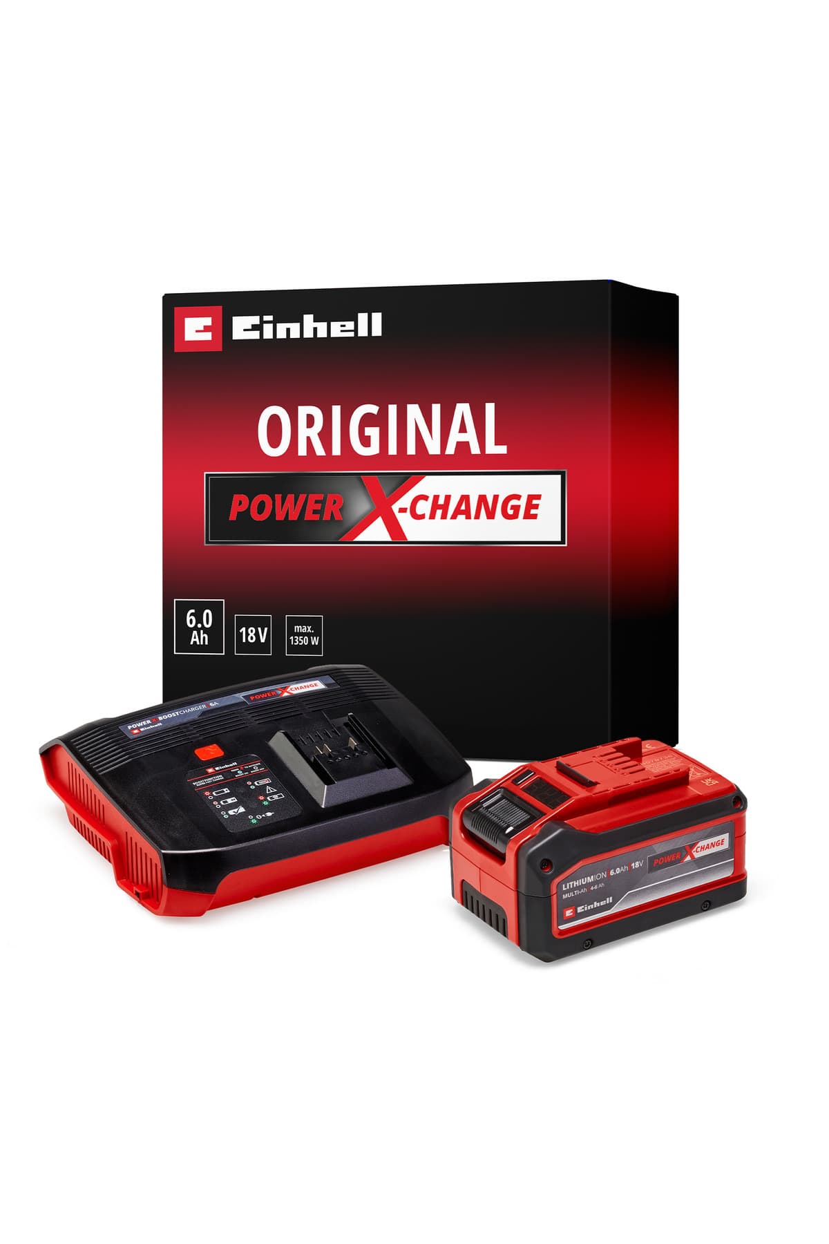 Einhell Orijinal Einhell Başlangıç Kiti 4-6 Ah Akü ve Boostcharger (Li-Ion, 60 dk şarj süresi) - 4512143