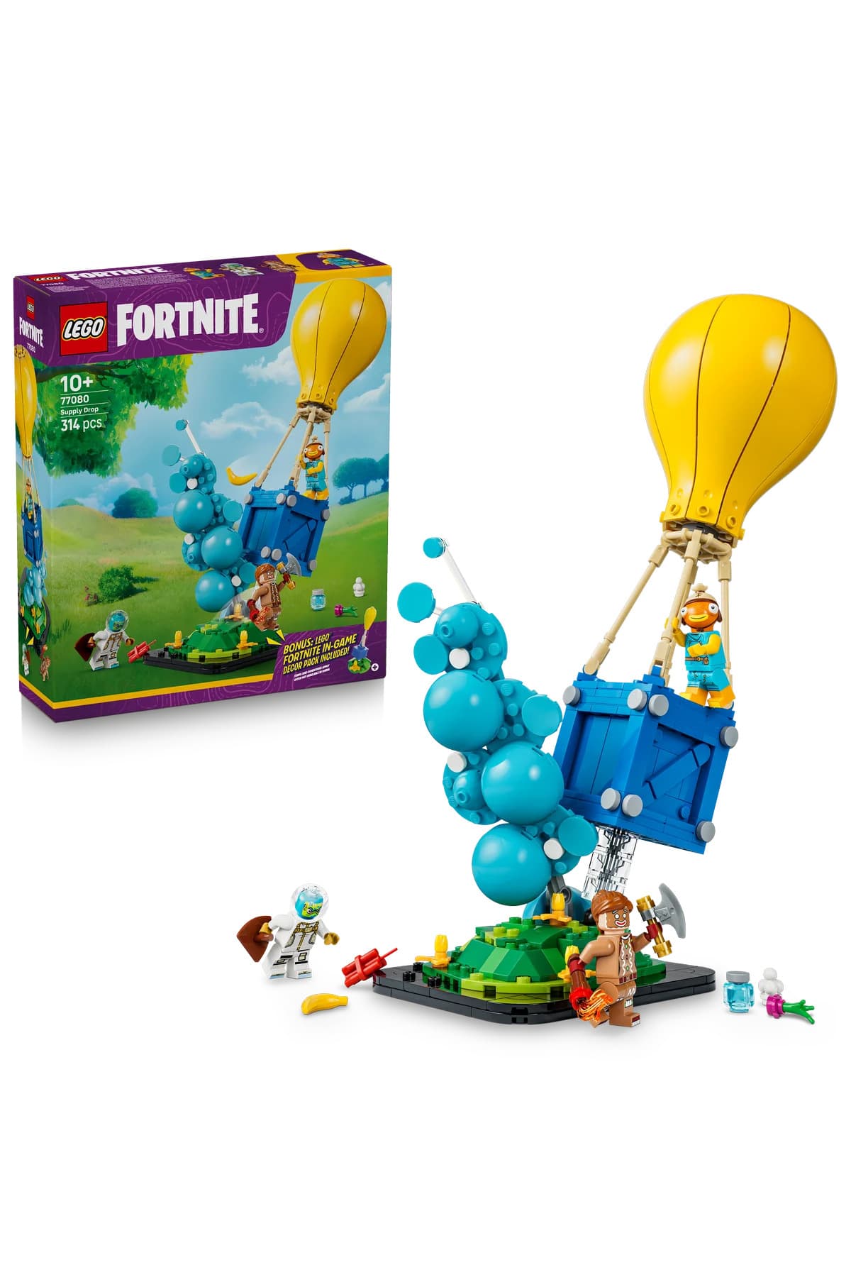 LEGO ® Fortnite® Mühimmat Desteği 77080 - 10 Yaş Üzeri Çocuklar için Oyuncak Yapım Seti (314 Parça)