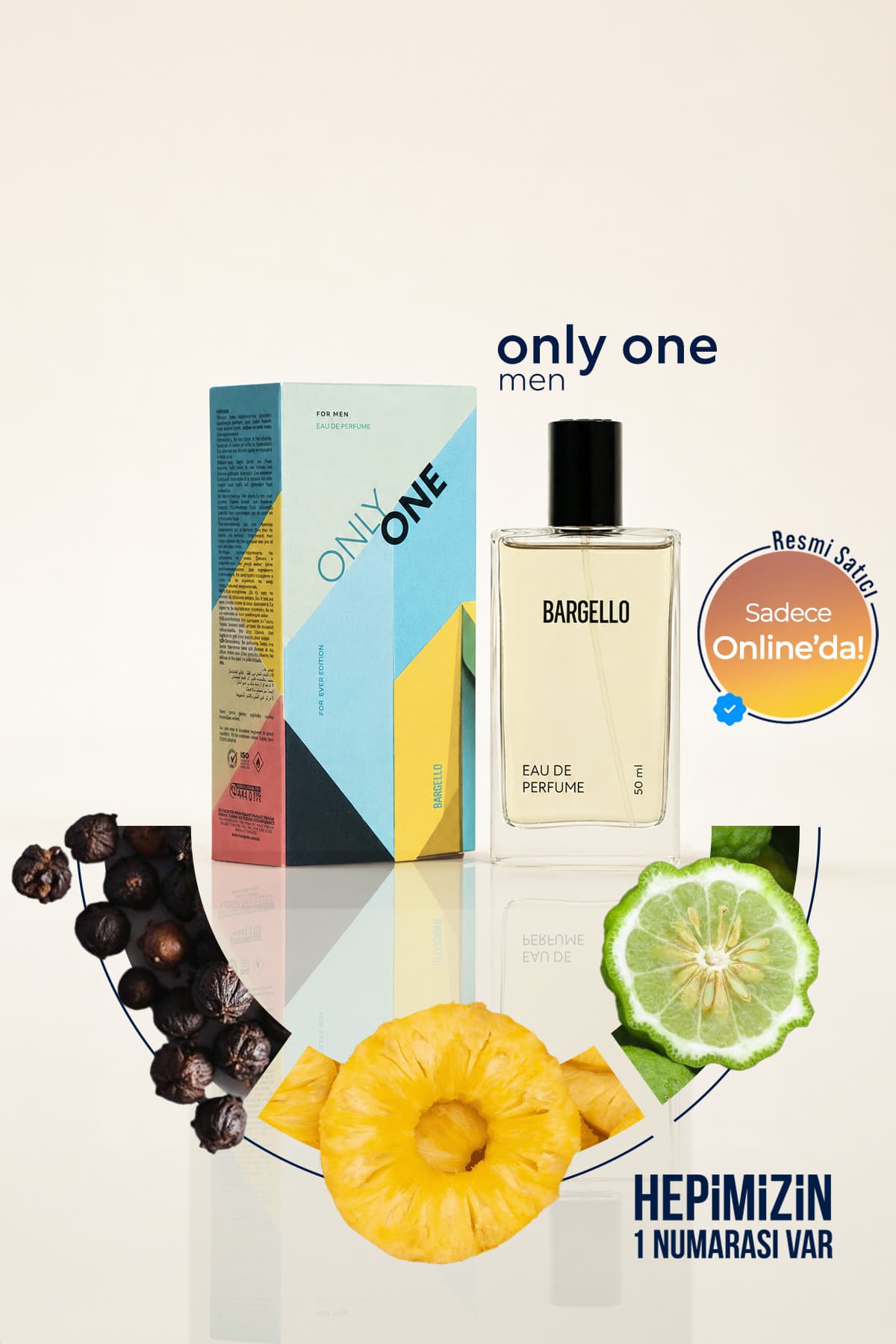 Bargello Only One Erkek 50 Ml Parfüm Edp