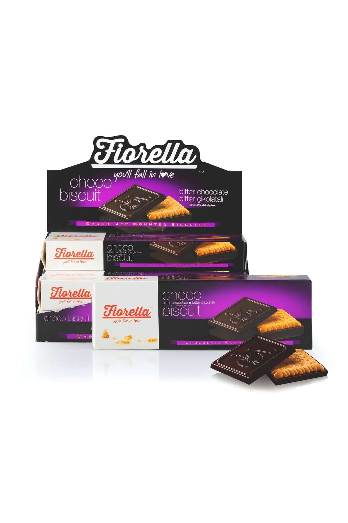 FIORELLA Chocobiscuit Bitter Çikolatalı Bisküvi 102 Gr. 6 Adet (1 Kutu)