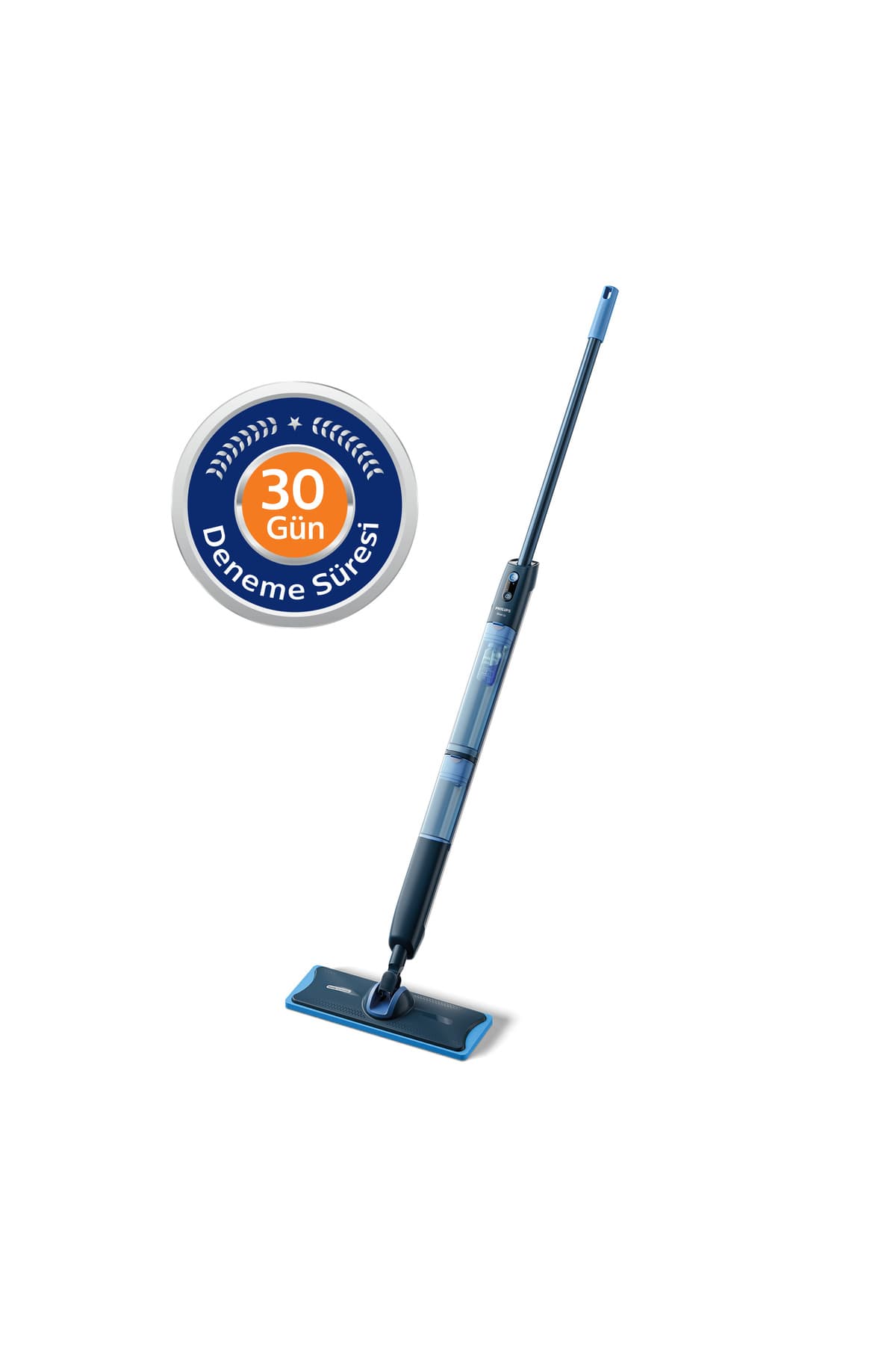Philips 5000 Serisi Oneup Elektrikli Mop, Bakterilere Karşı %99,9 Etkili, 360 Derece Başlık, (Xv5113/01)