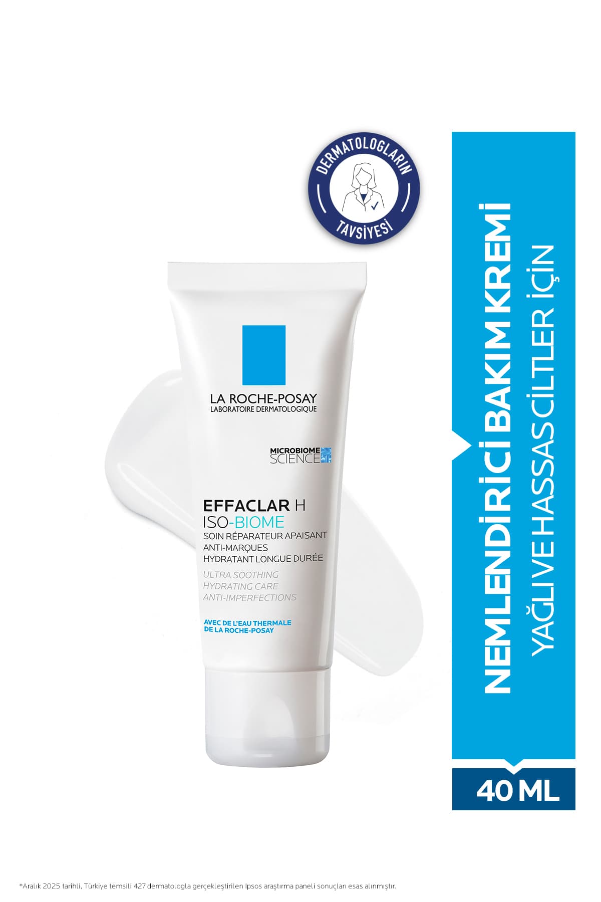 La Roche Posay Effaclar H ISO-BIOME Yağlı ve Hassas Ciltler İçin Nemlendirici Bakım Kremi 40 ml
