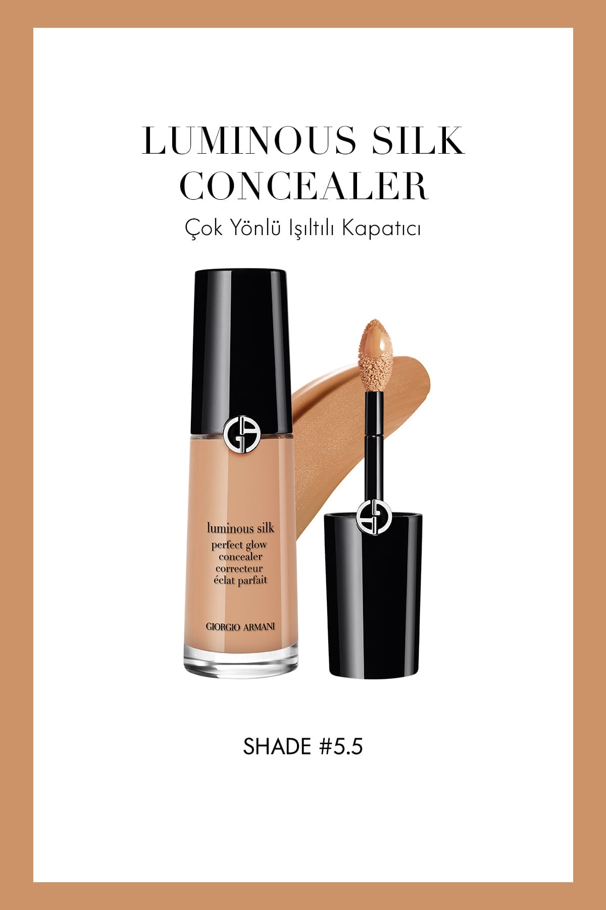 Giorgio Armani Luminous Silk Concealer Çok Yönlü Işıltılı Kapatıcı 5.5 3614272951631