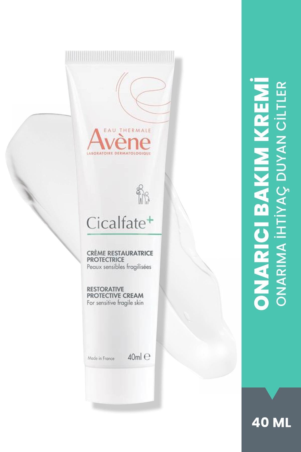 Avene Cicalfate+ Hassas ve Yıpranmış Ciltler için Yatıştırıcı ve Onarıcı Bakım Kremi 40 ml