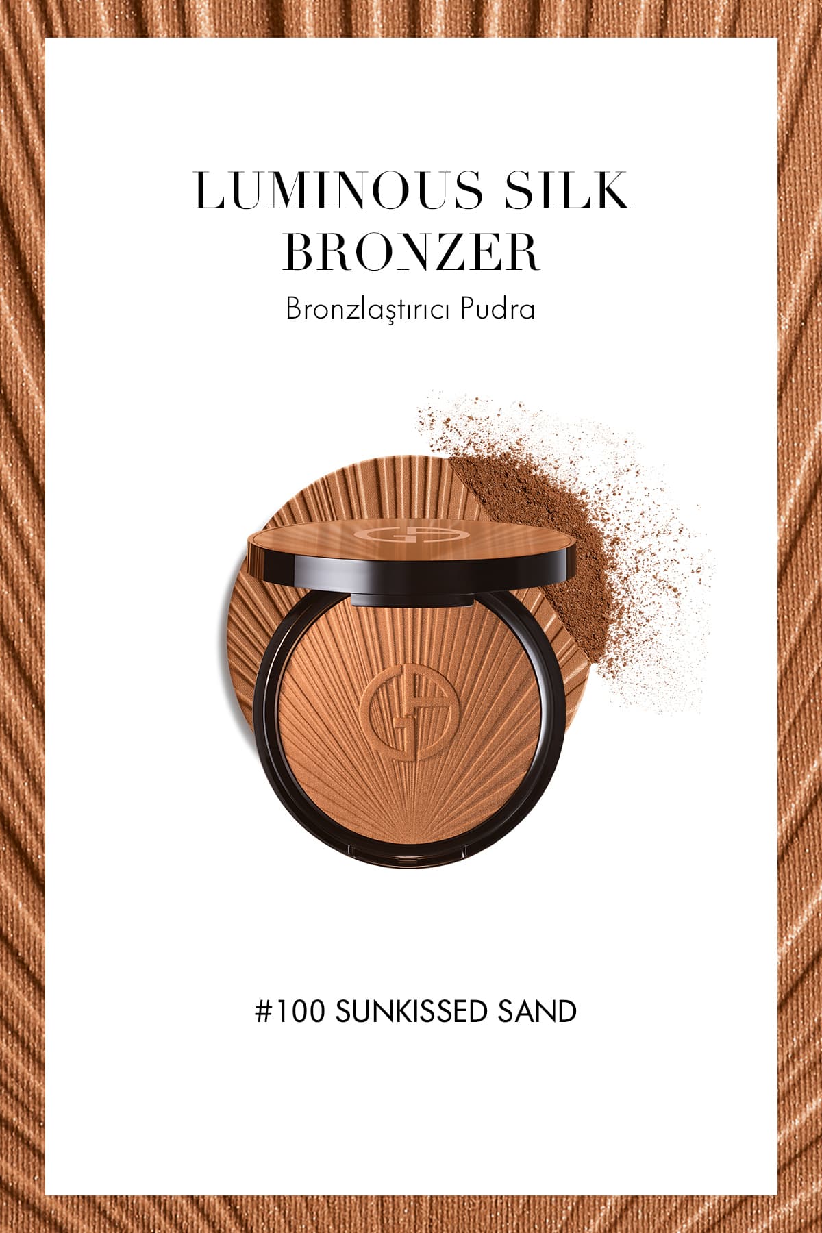Giorgio Armani Luminous Silk Bronzer Bronzlaştırıcı Pudra 100 Sunkissed Sand 3614274355093