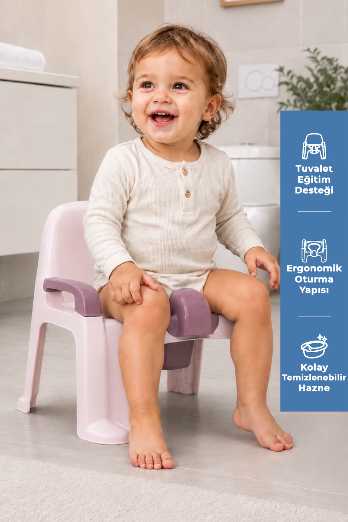 Babyjem Afacan Lazımlık Soft Pembe