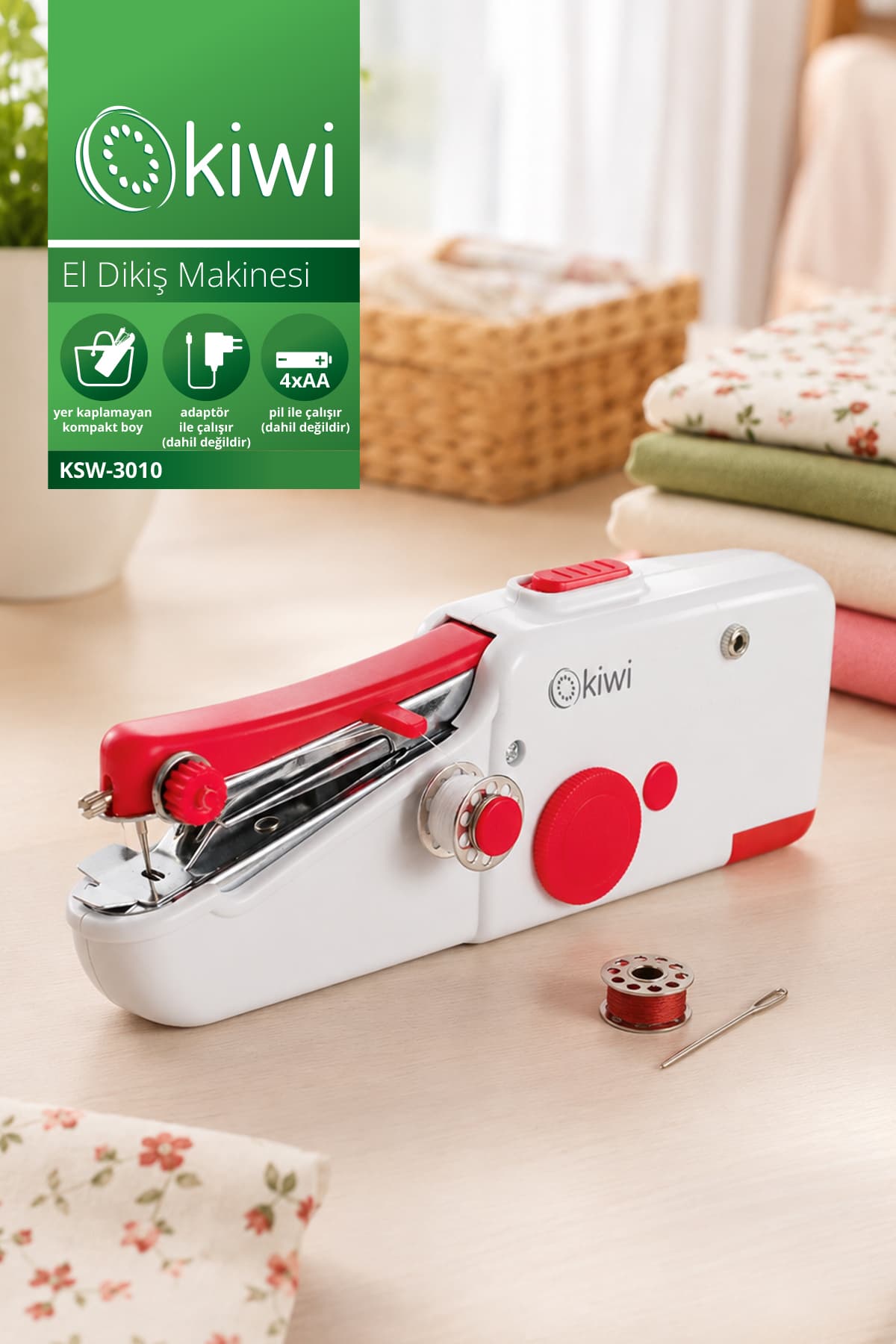 Kiwi Ksw-3010 El Dikiş Makinesi