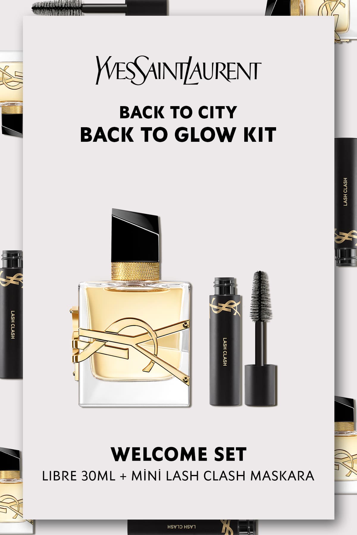 Yves Saint Laurent Libre EDP 30ml X Mini Lash Clash Kadın Parfüm Seti 7829999999043
