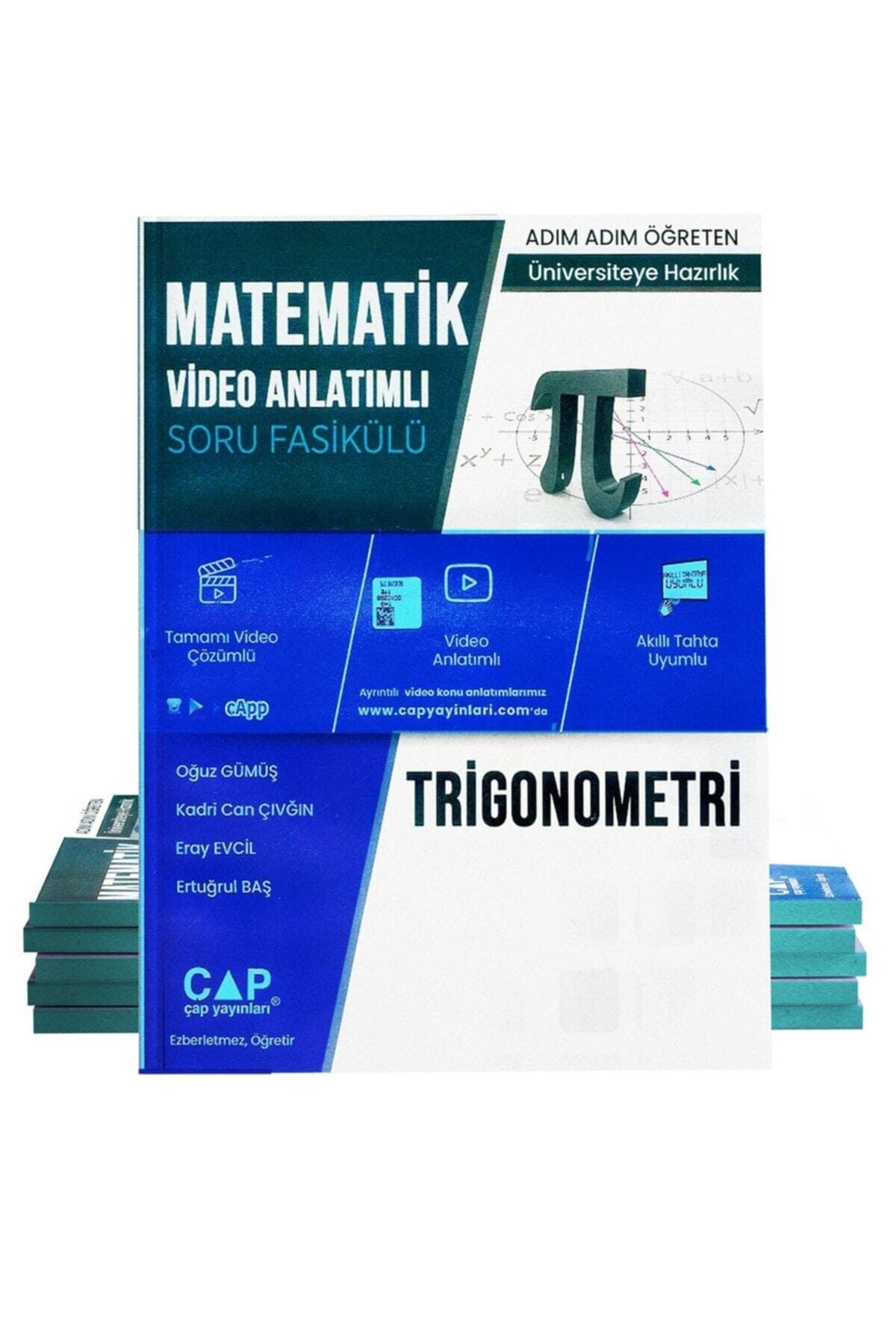 Çap Yayınları Matematik Trigonometri Video Anlatımlı Soru Fasikülü 2022