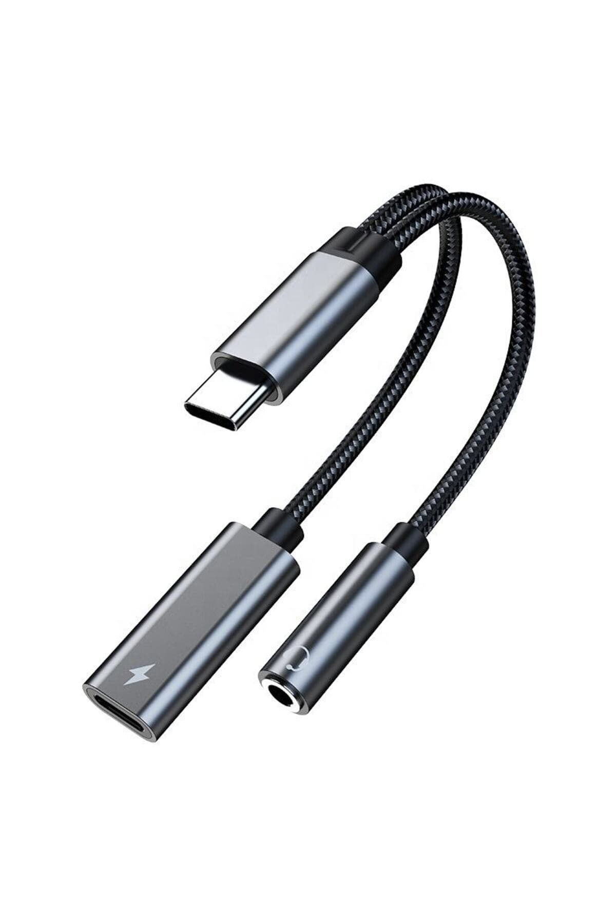 Deppo Trend İphone 15 Pro 16 Plus 17 Pro Max Uyumlu Type-c Kulaklık Çevirici Dönüştürücü Bluetooth Gerektirmez