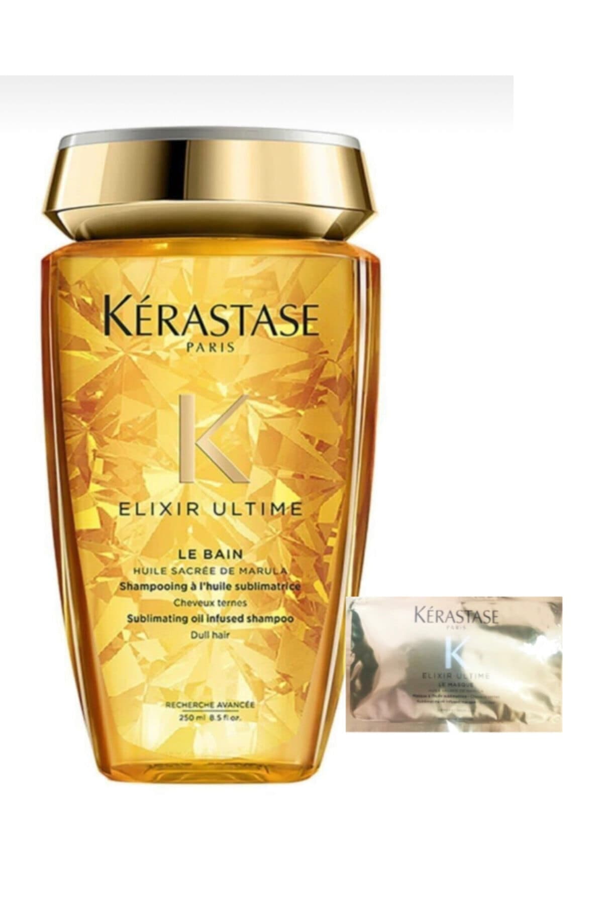 Kerastase Elixir Ultime Oleo Complexe Besleyici Şampuan 250 ml + Elixir Maske 15 ml