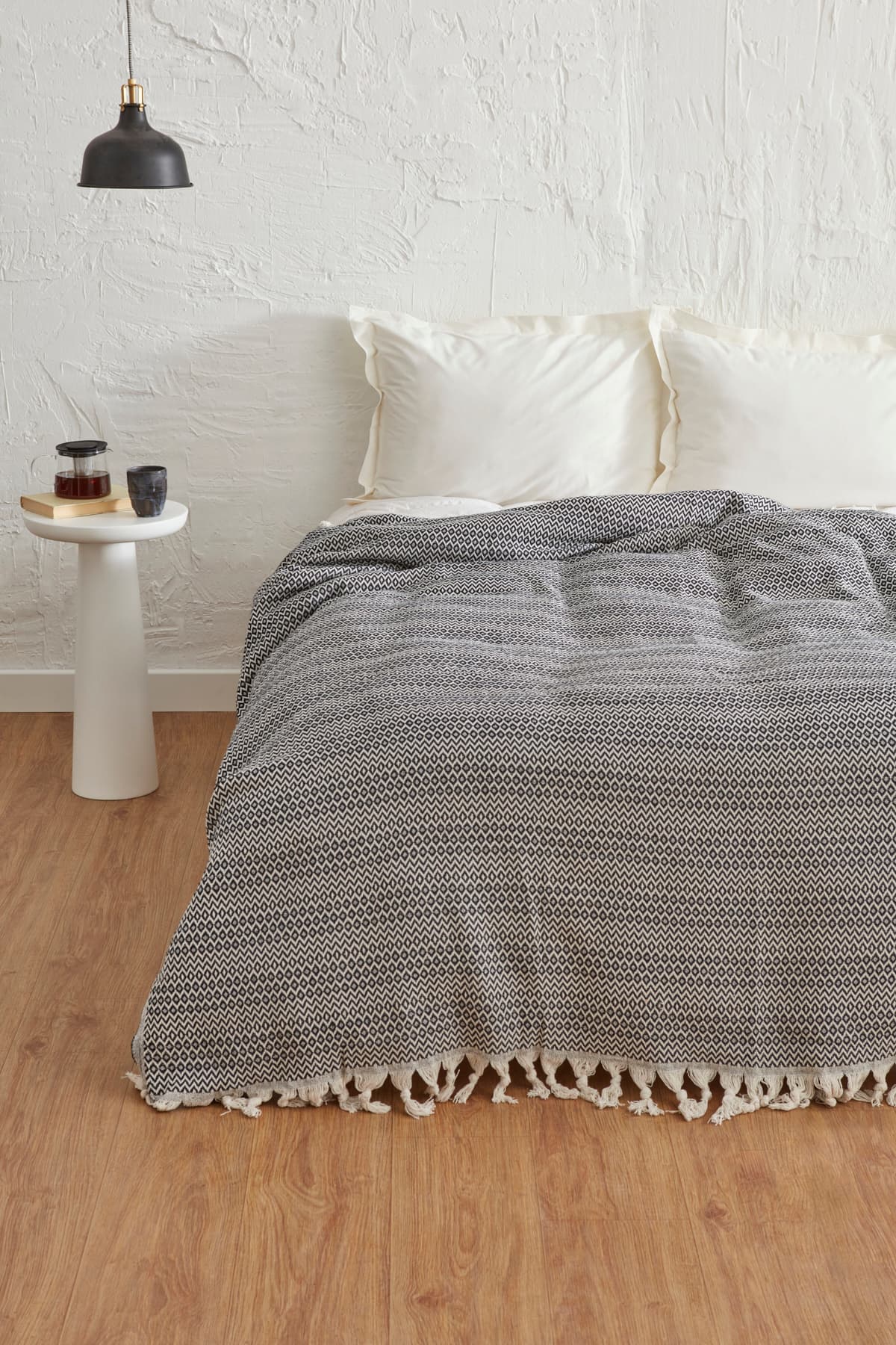 Karaca Home Levi Lacivert Çift Kişilik Pike