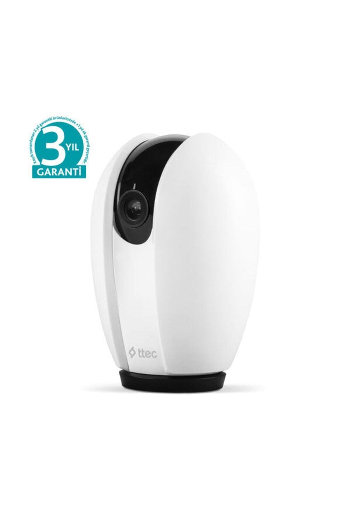 Ttec Wizi Pro Full HD 3MP Çif Yönlü Görüşmeli 360 Derece Tak Çalıştır Wi-Fi Akıllı Kamera