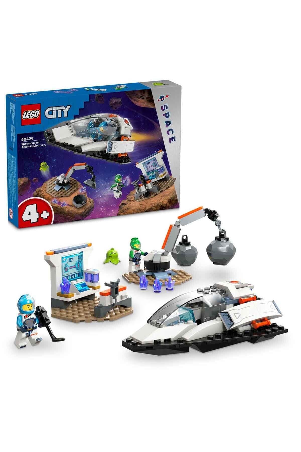 LEGO ® City Uzay Gemisi ve Asteroit Keşfi 60429 - 4 Yaş ve Üzeri Çocuklar için Uzay Laboratuvar