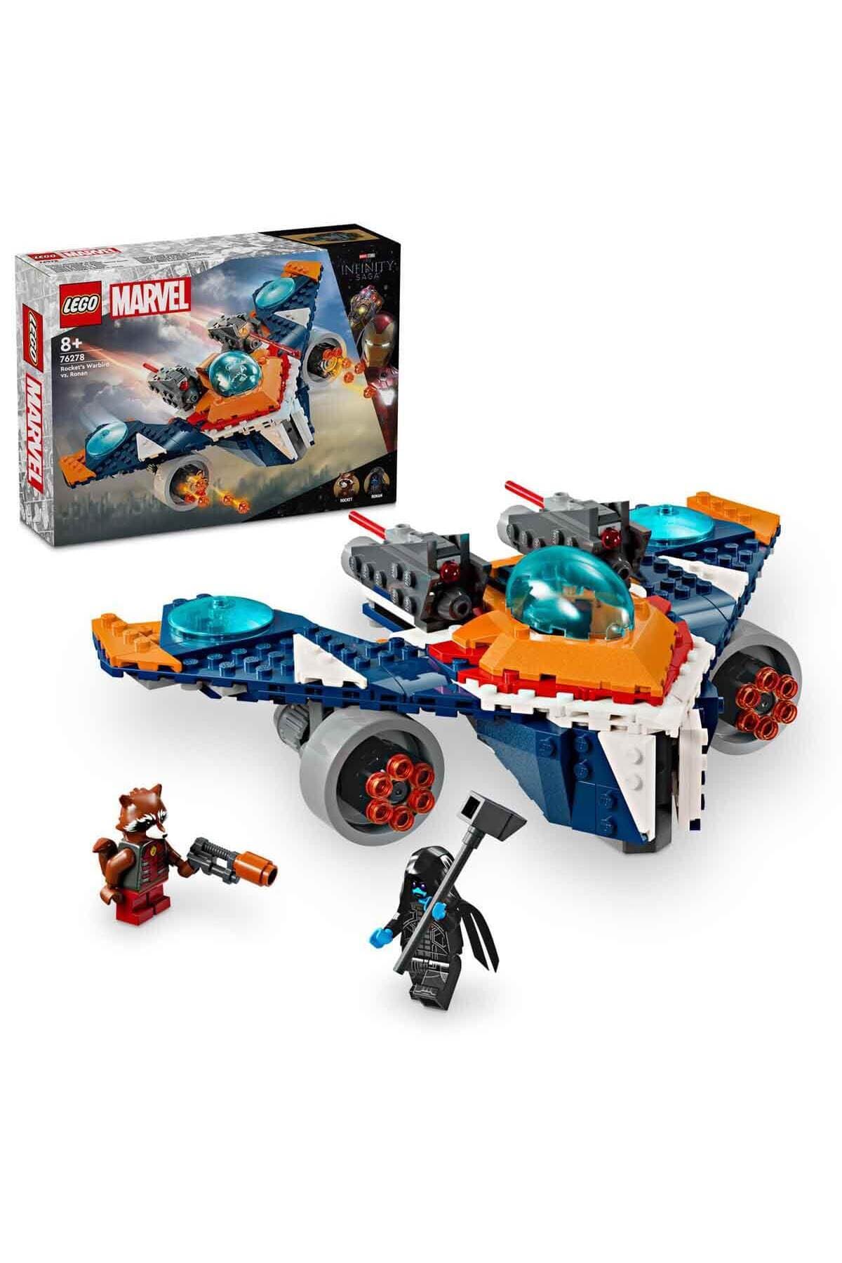 LEGO ® Marvel Rocket'in Warbird Aracı Ronan'a Karşı 76278 – 8 Yaş ve Üzeri Süper Kahraman Ye