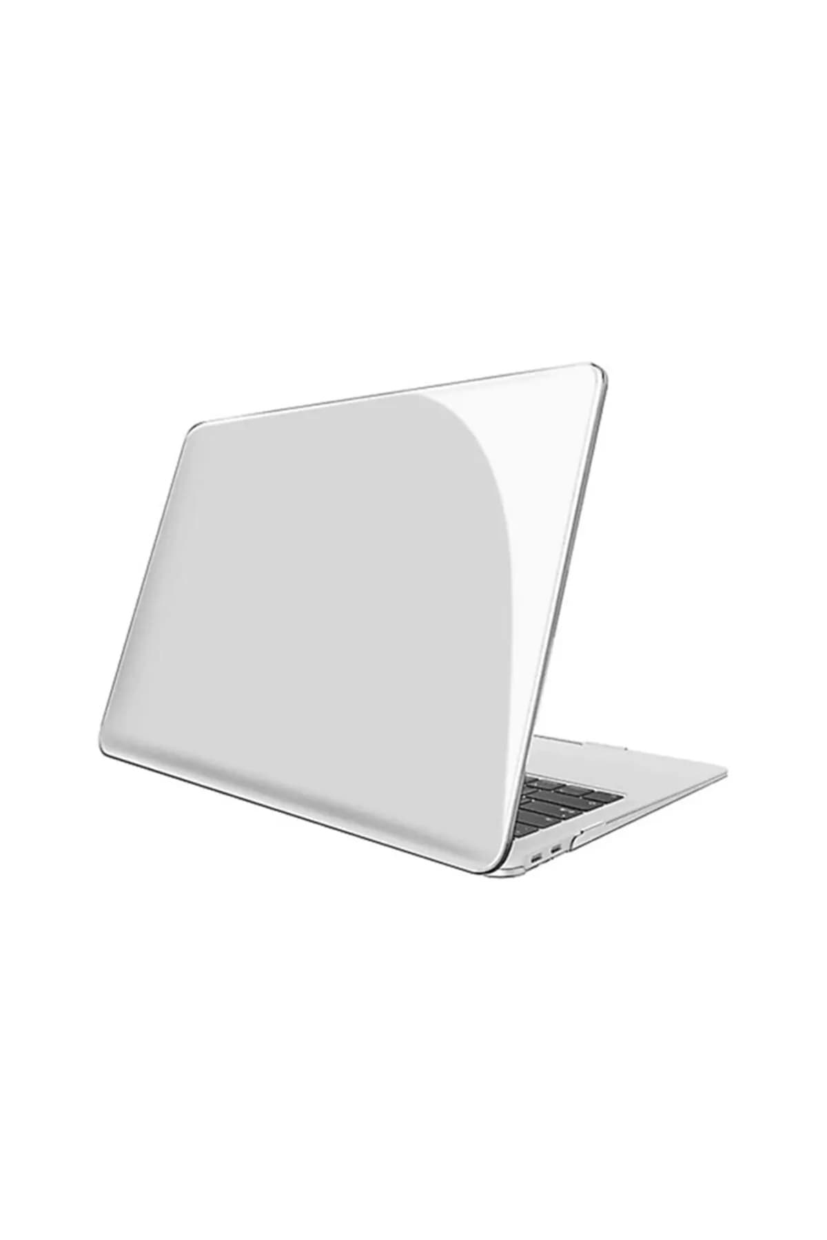 TEKNETSTORE Apple Macbook Air 13.6 M2 M3 M4 M5 A2681 A3113 A3240 A3449 Kristal Kılıf Şeffaf Tam Koruma Kapak