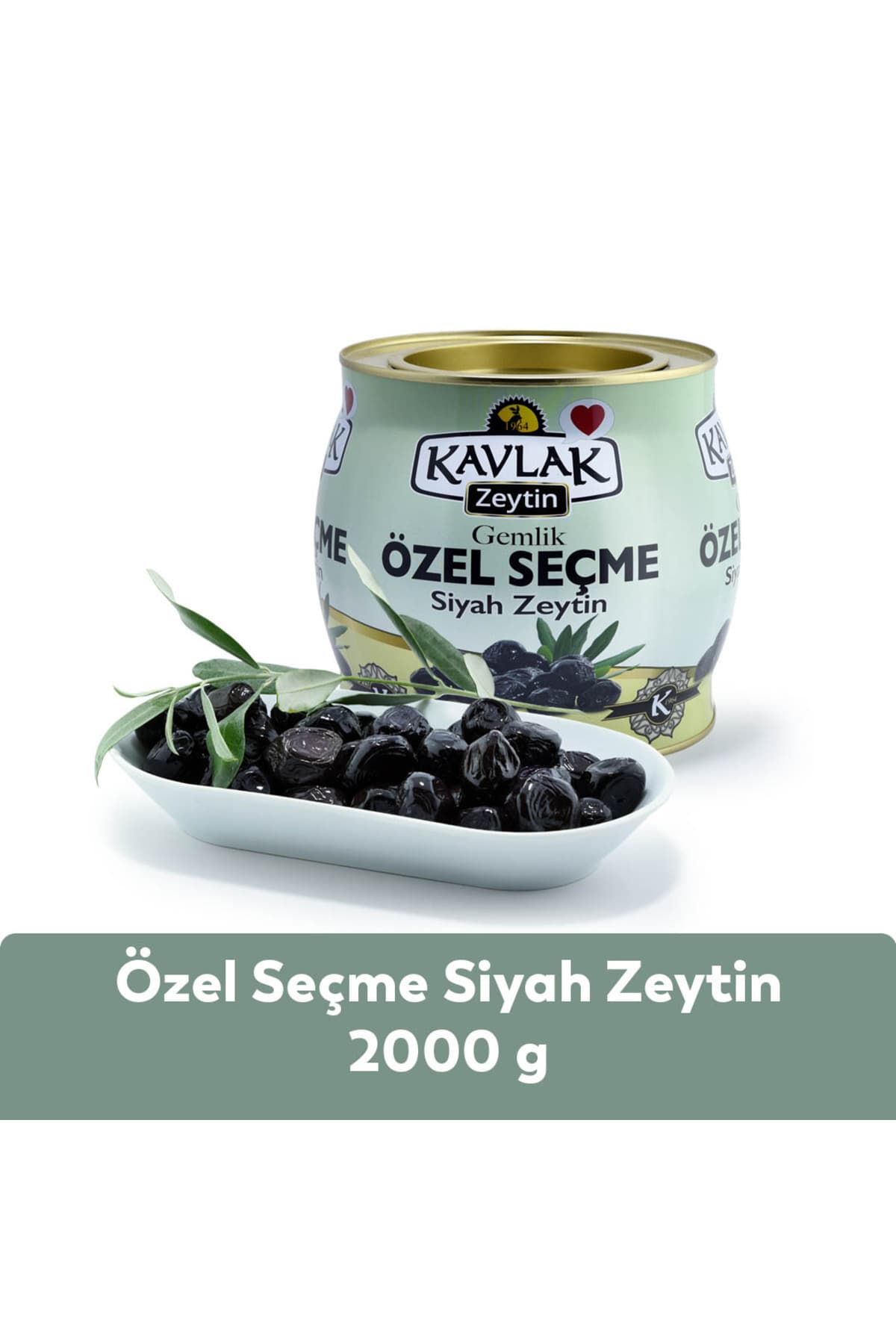 Kavlak Zeytin Kavlak 2 LİK ÖZEL SEÇME SİYAH ZEYTİN