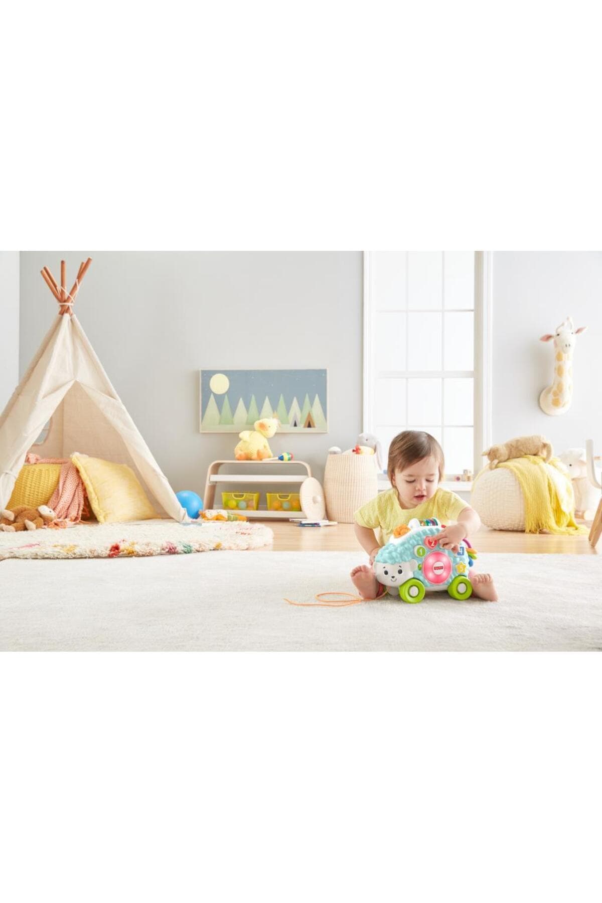 Fisher Price Linkimals Sevimli Kirpi Müzikli Bebek Oyuncağı Gjb12