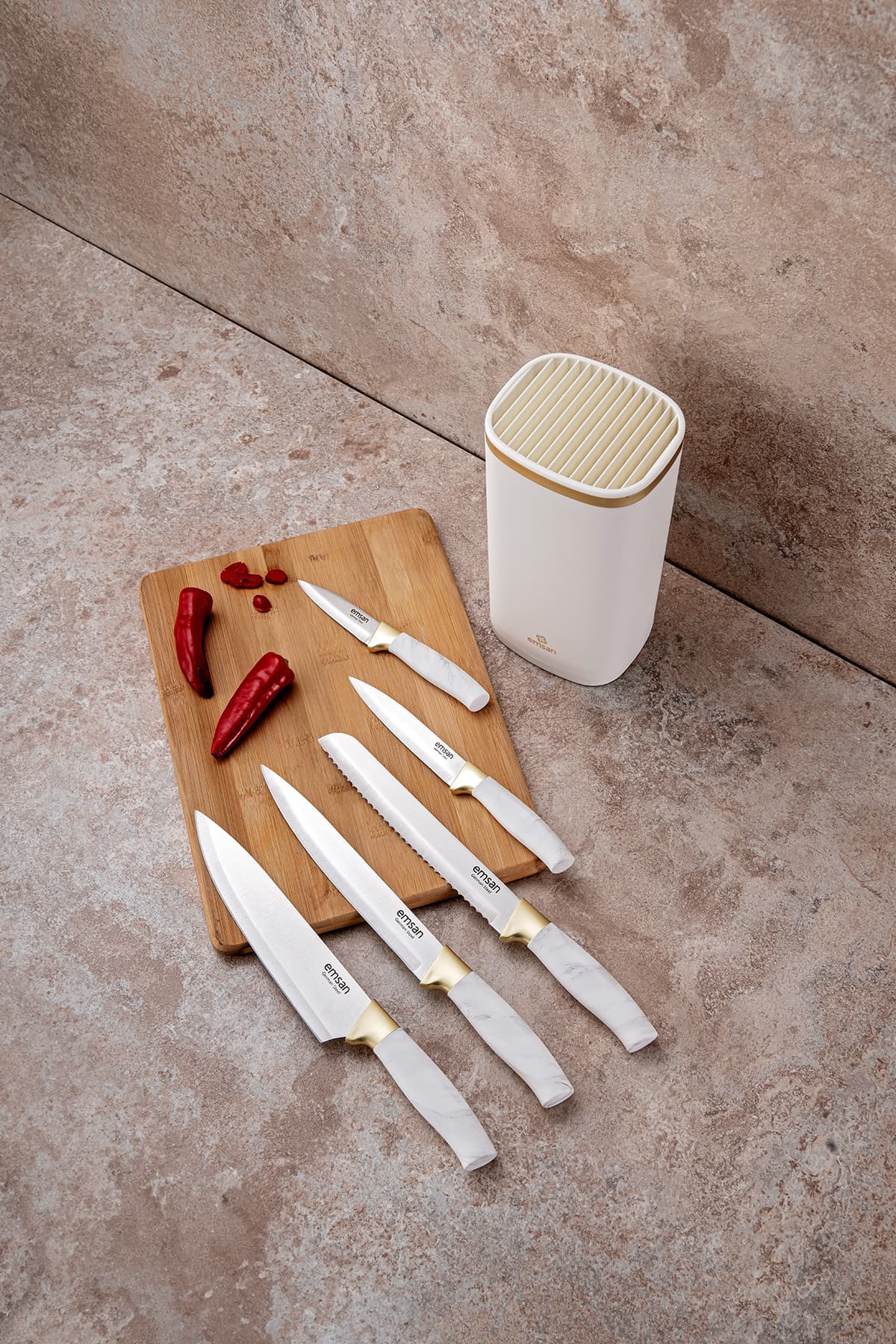 Emsan Artisan German Steel Bıçak Seti