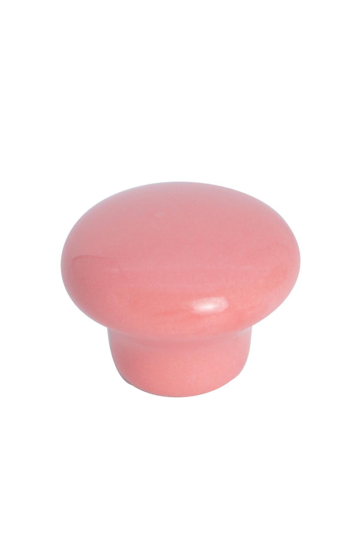 Porcellana Perla Porselen Kulp Dolap Çekmece Mobilya Mutfak Çocuk Kulbu Inci Düğme -pembe- Stk0476