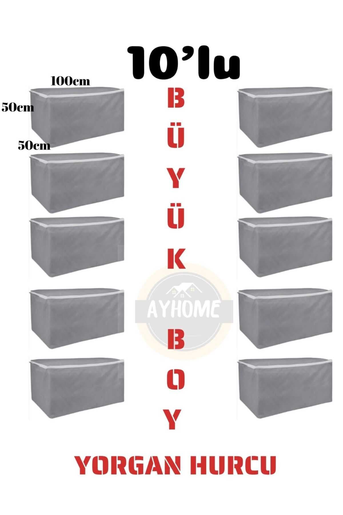 AYHOME 10 Adet Hurç Buyuk Hurç Yorgan Hurcu Büyük Boy Kapitone Hurç Çeyizlik Ürünler Ev Ürünleri