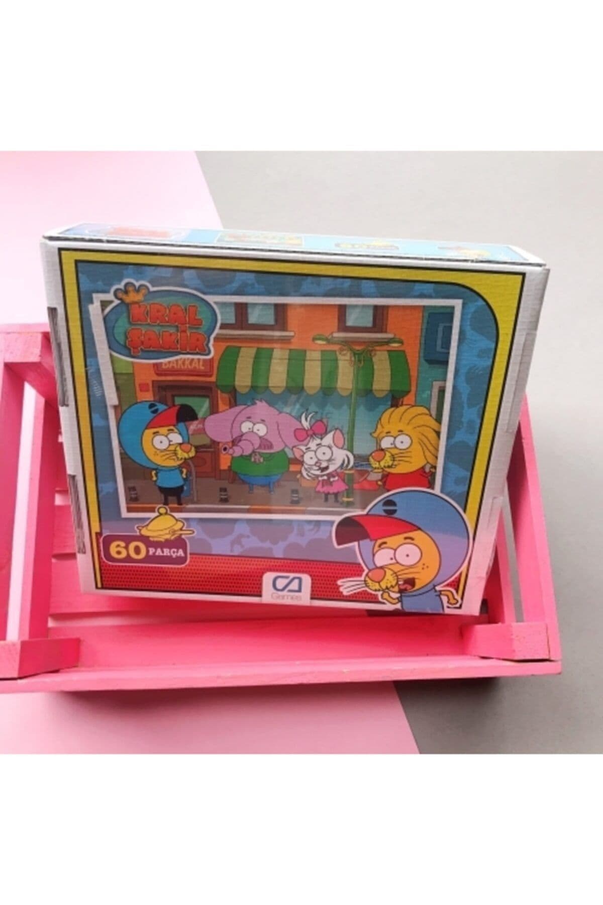 CA Games Kral Şakir 60 Parça Kutulu Puzzle