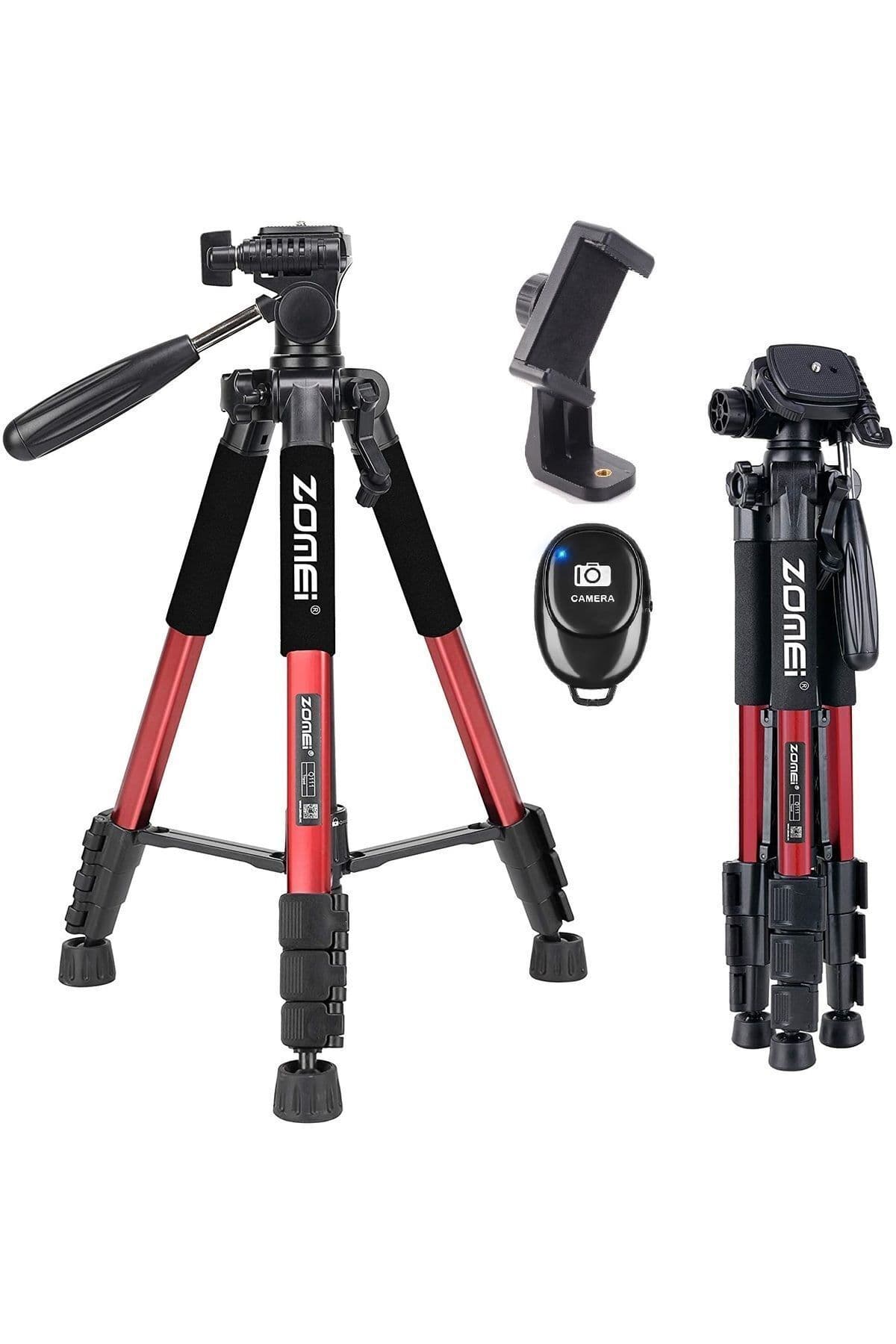Canon Nikon Dslr Makineler Ile Uyumlu Profesyonel Tripod