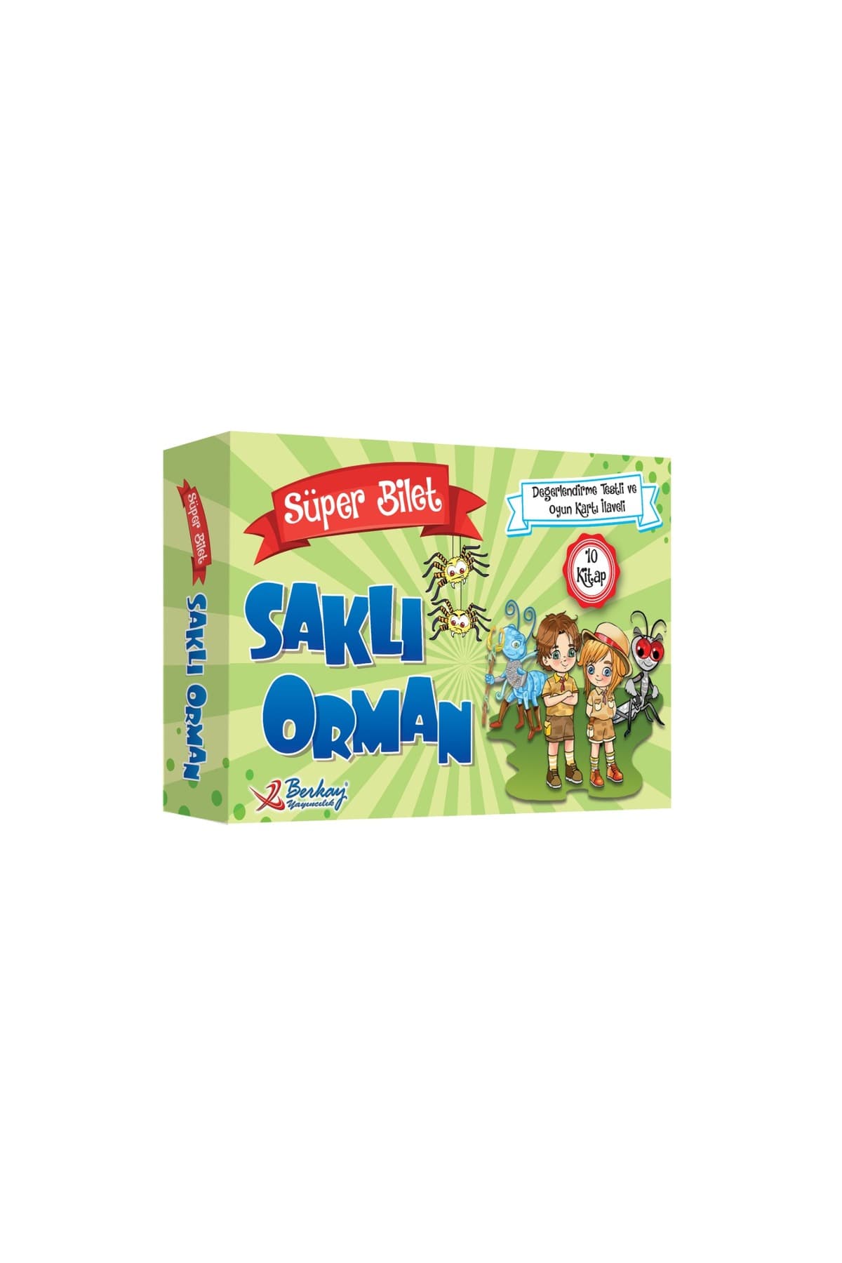 Berkay Yayıncılık 3.SINIF SÜPER BİLET SAKLI ORMAN ÖYKÜ DİZİSİ ( 10 KİTAP + DEĞERLENDİRME TESTİ ) BERKAY YAYINCILIK
