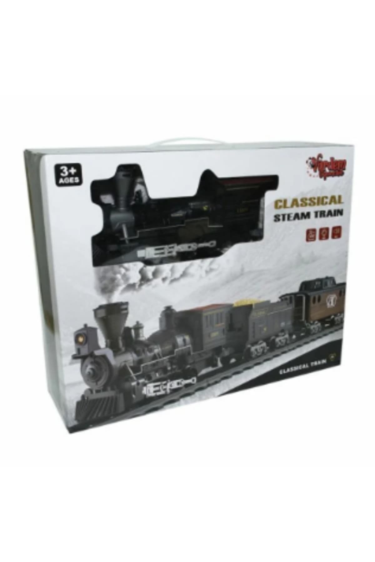 VARDEM OYUNCAK Vardem Oyuncak FF-1613A Işıklı ve Sesli Classic Buharlı Tren